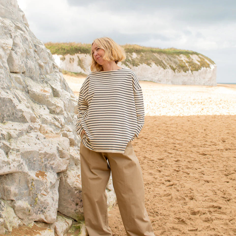 Bryony Top by Chalk - Black
