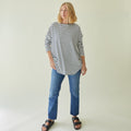 Bryony Top by Chalk - Navy