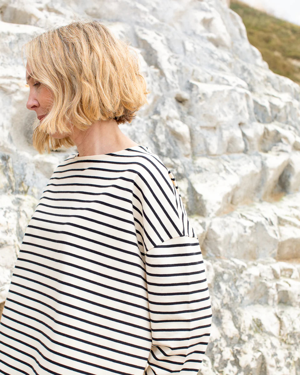 Bryony Top by Chalk - Black