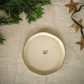 Hand Painted Snack Plate - Holly