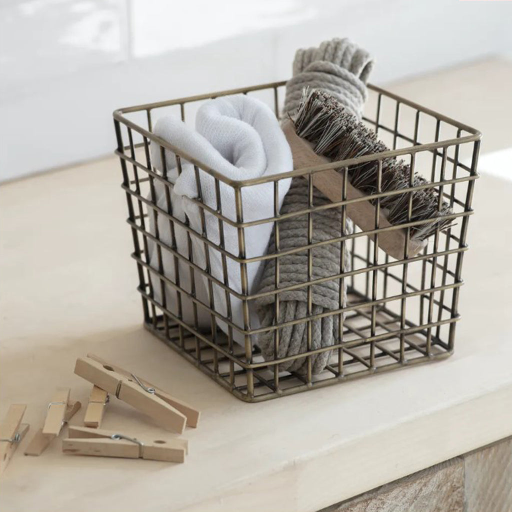 Bronze - Wire Basket