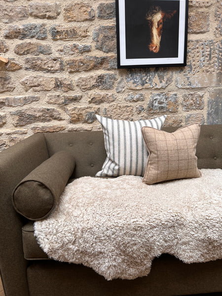 BESPOKE WOOL 3 SEATER SOFA | MOSS GREEN