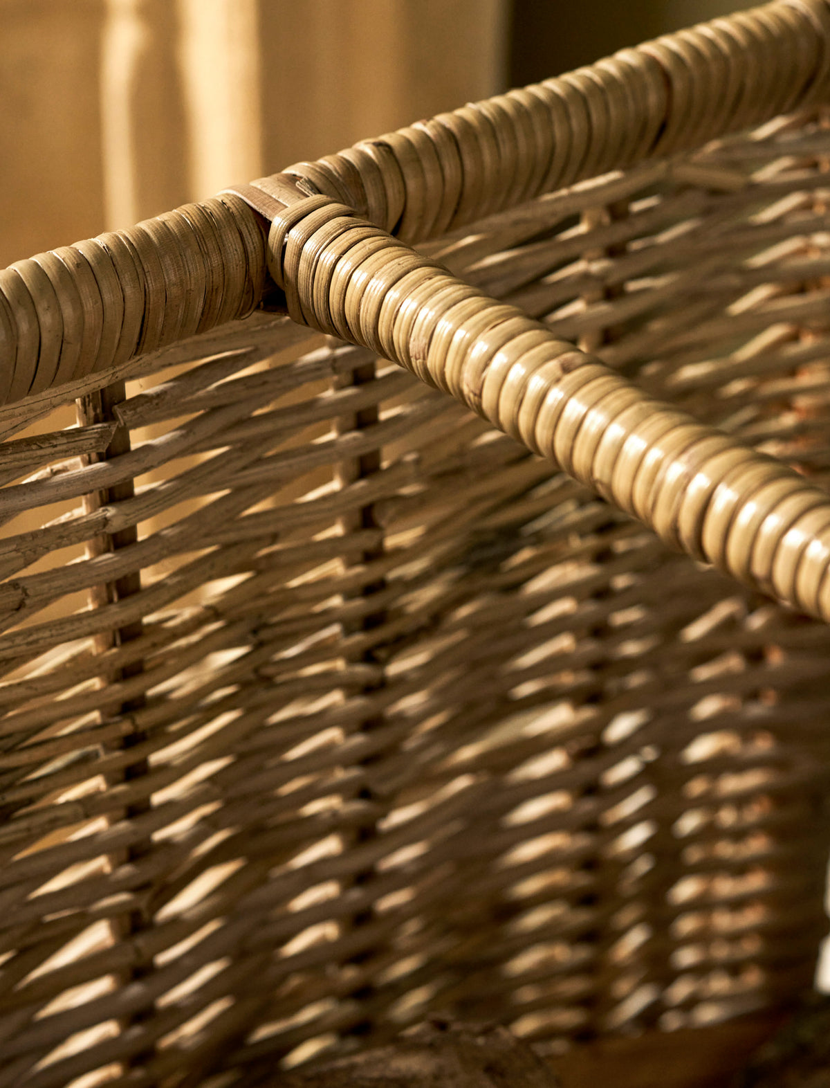 St Mawes - Rattan Log Basket