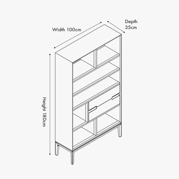 DANSK | BOOK CASE SHELVING