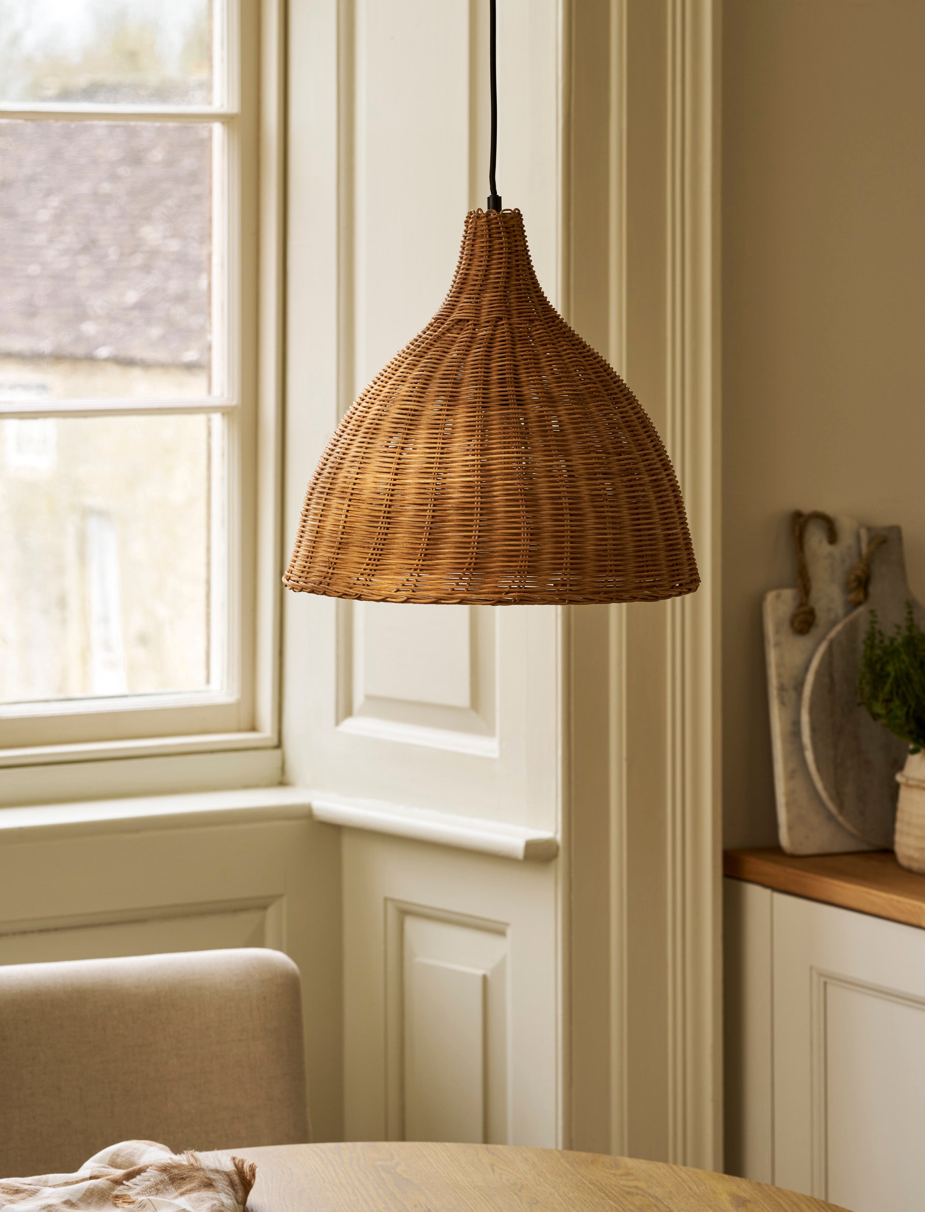 Moreton - Rattan Pendant Light - Medium