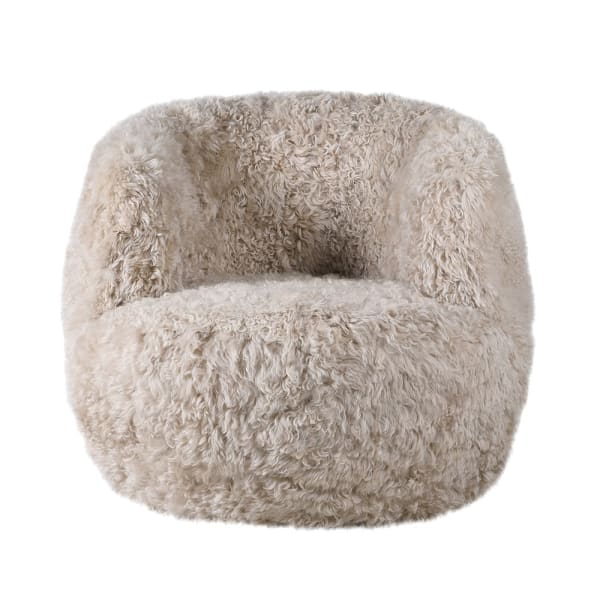 Bergen - Sheepskin Swivel Chair