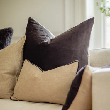 Bertie Cushion by Chalk - Small Oblong