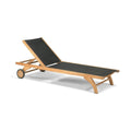 Columbus Sun Lounger by Fritz Hansen Skagerak - Black