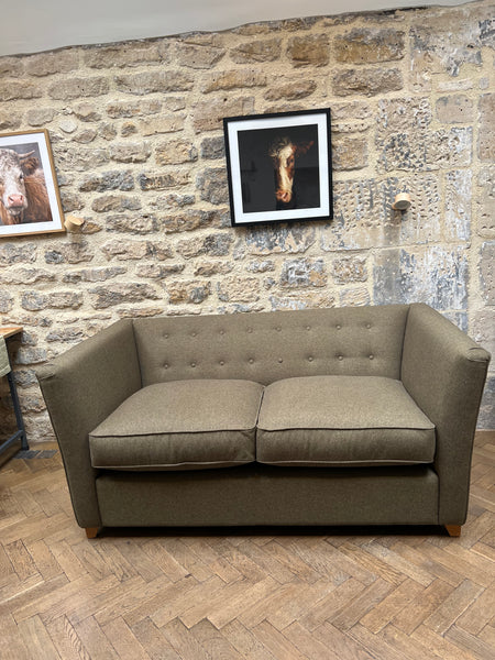 BESPOKE WOOL 3 SEATER SOFA | MOSS GREEN