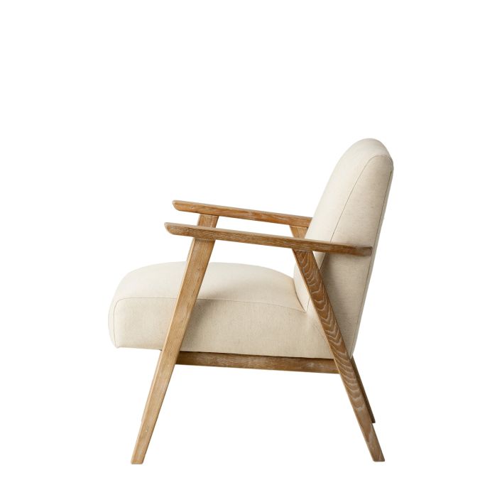 Helsinki - Armchair - Natural Linen