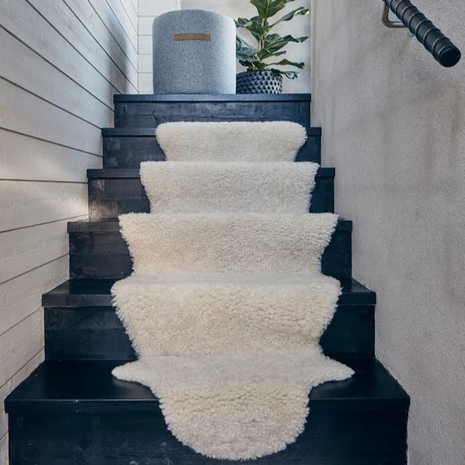 Lars - Curly Double Sheepskin - Latte