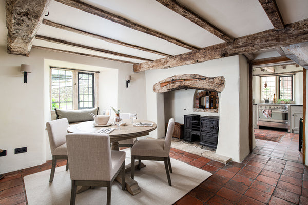 COMBE LINEN DINING CHAIR | EX DISPLAY