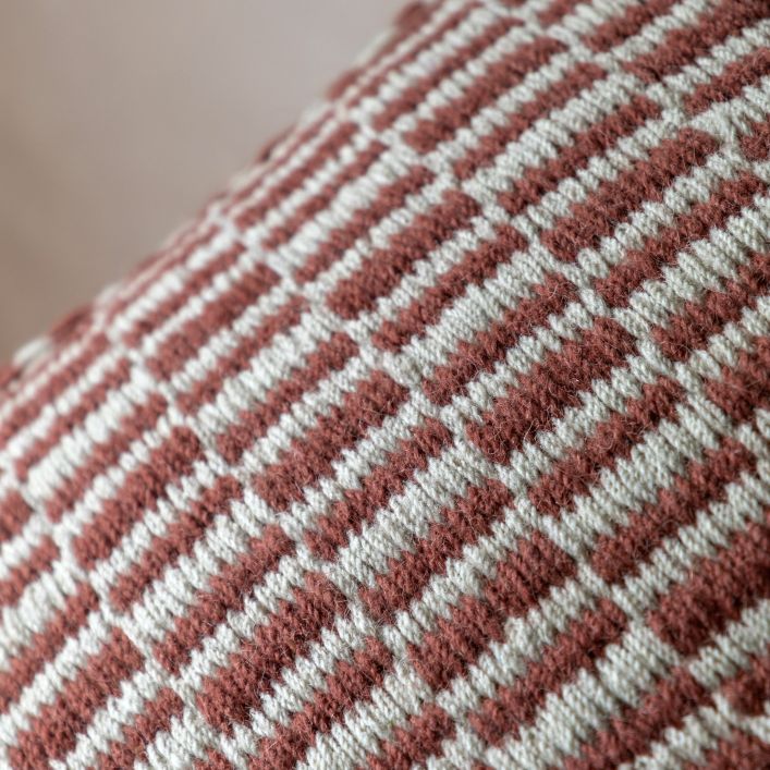 Woven Pouffe Stool - Nutmeg
