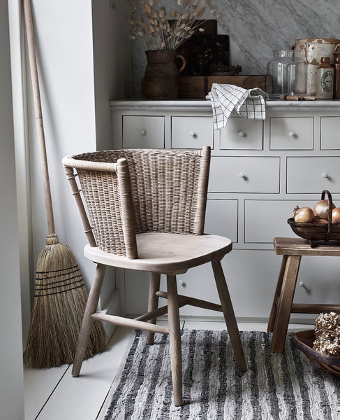 LANHYDROCK ELM CHAIR | WOVEN