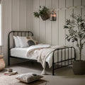 Antik - Single Bed - Black