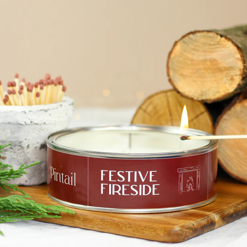 Triple Wick Candle - Festive Fireside