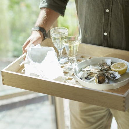 Fionia Tray by Fritz Hansen Skagerak - Large Oak
