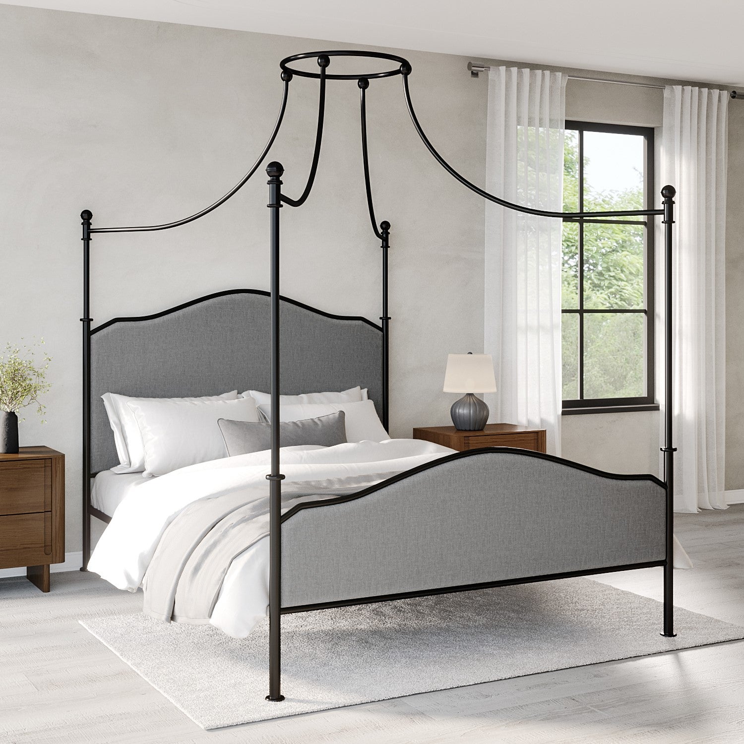 MODERNE | FOUR POSTER BED | DOUBLE