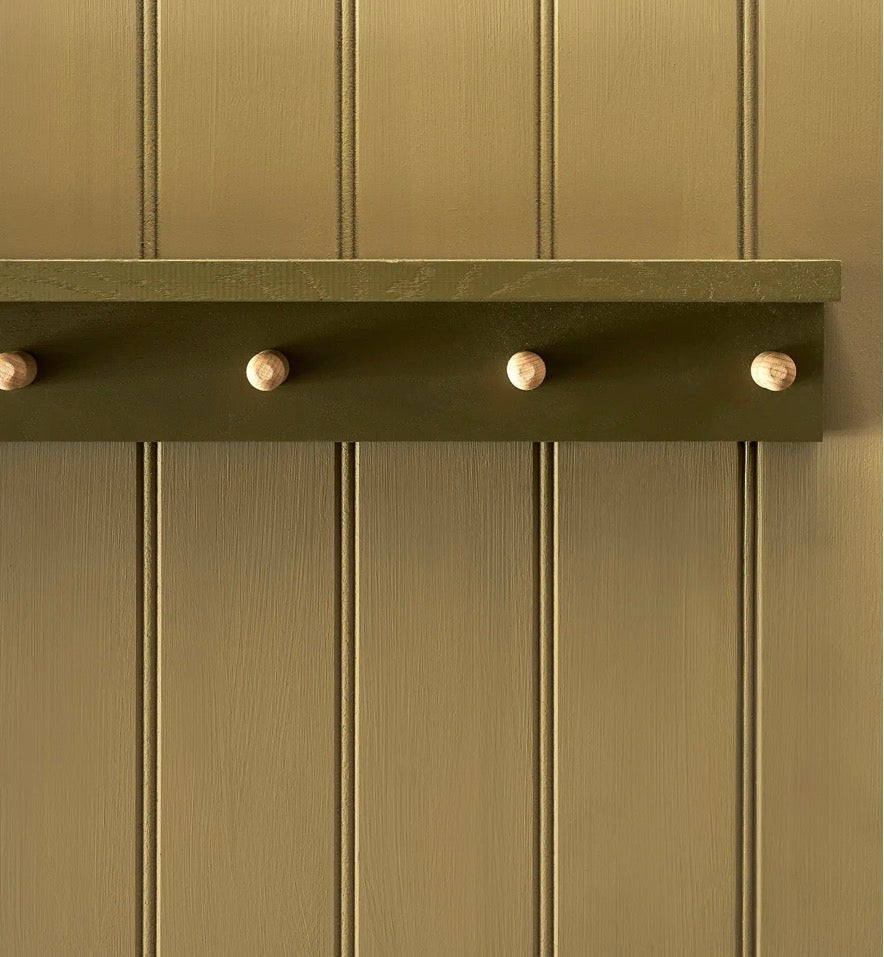 Olive - 10 Peg Shelf