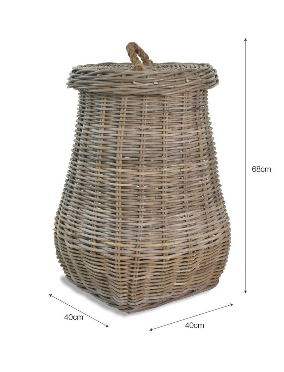 St Mawes - Rattan Laundry Basket