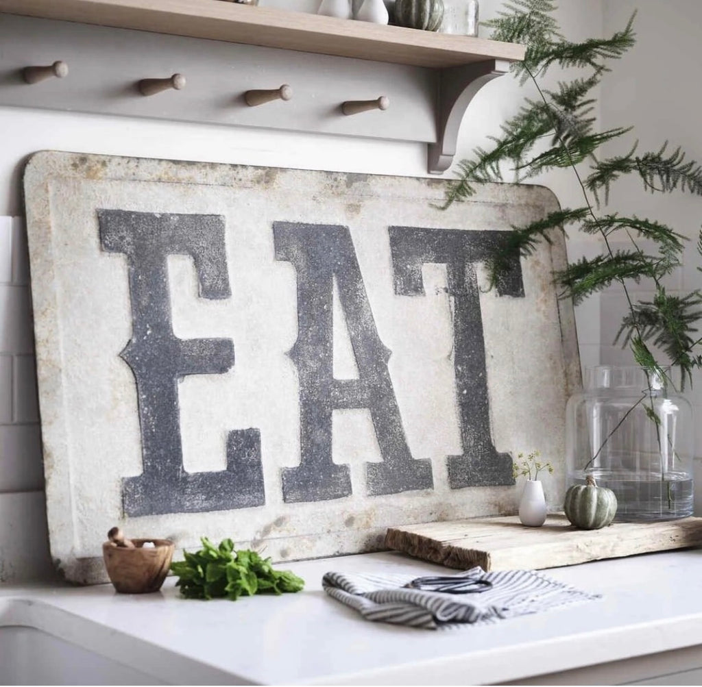 St Ives - Porthminster - 'Eat' Wall Plaque