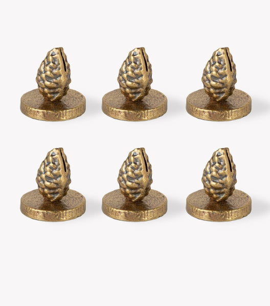 CASTLE COMBE | PINE CONE | BRASS PLACE SETTING