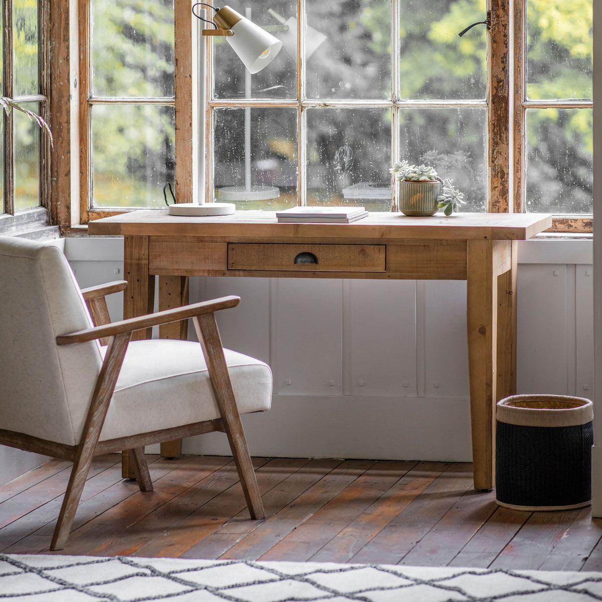 Helsinki - Armchair - Natural Linen Fabric Sample