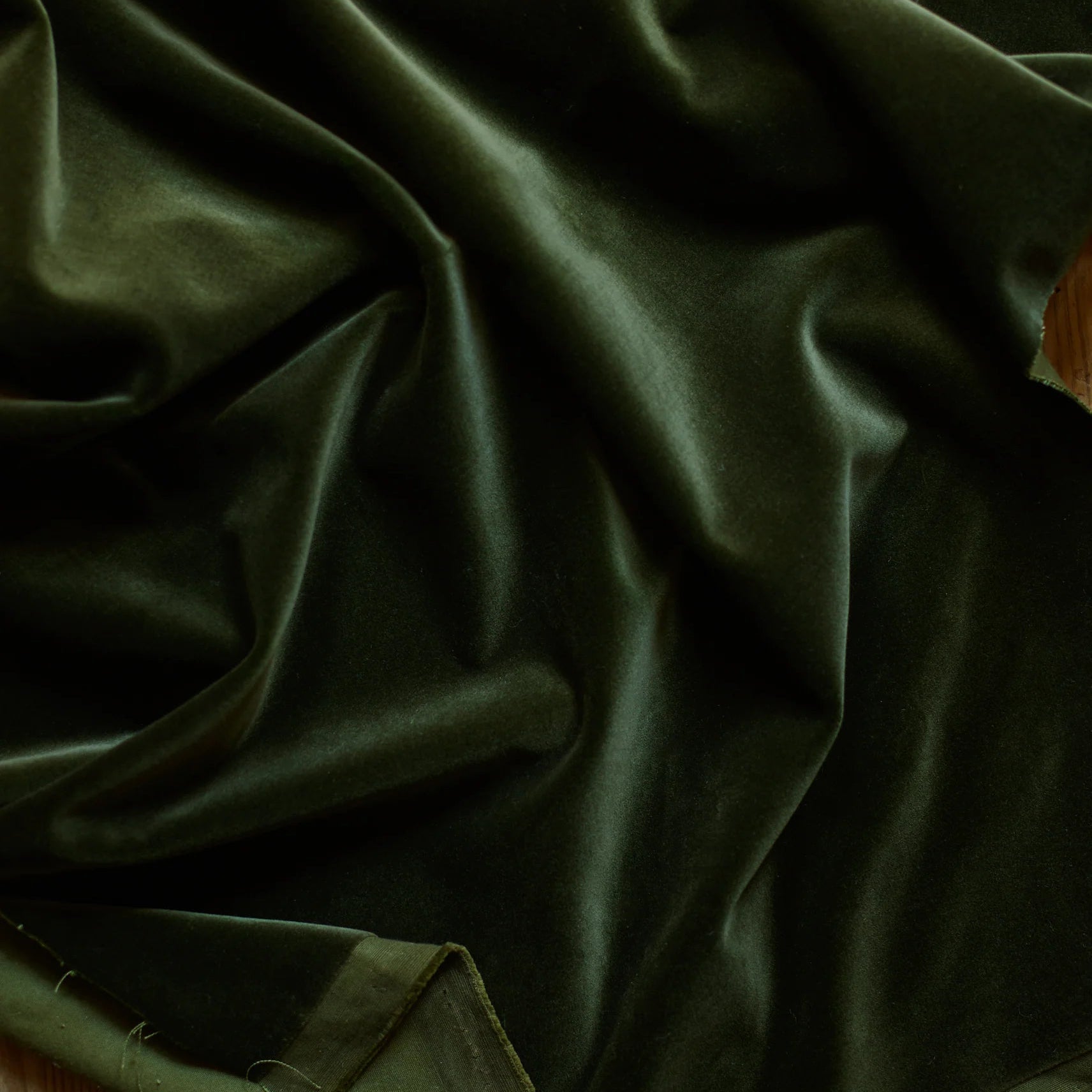 The Classic Scandi - Armchair - Dark Olive Velvet