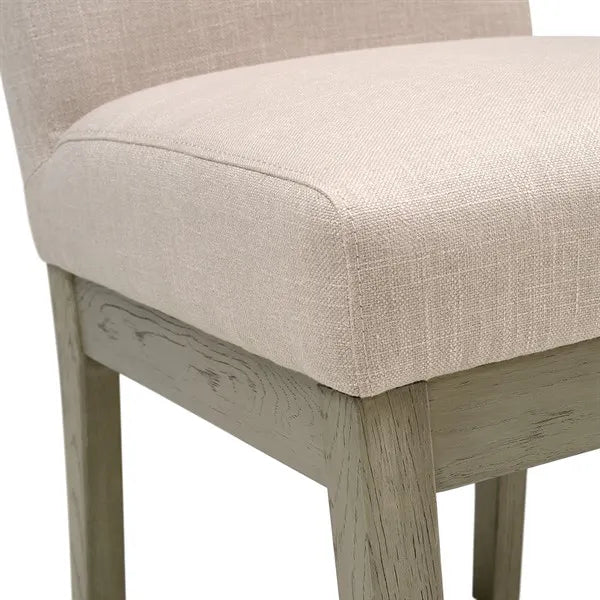 COMBE LINEN DINING CHAIR | EX DISPLAY
