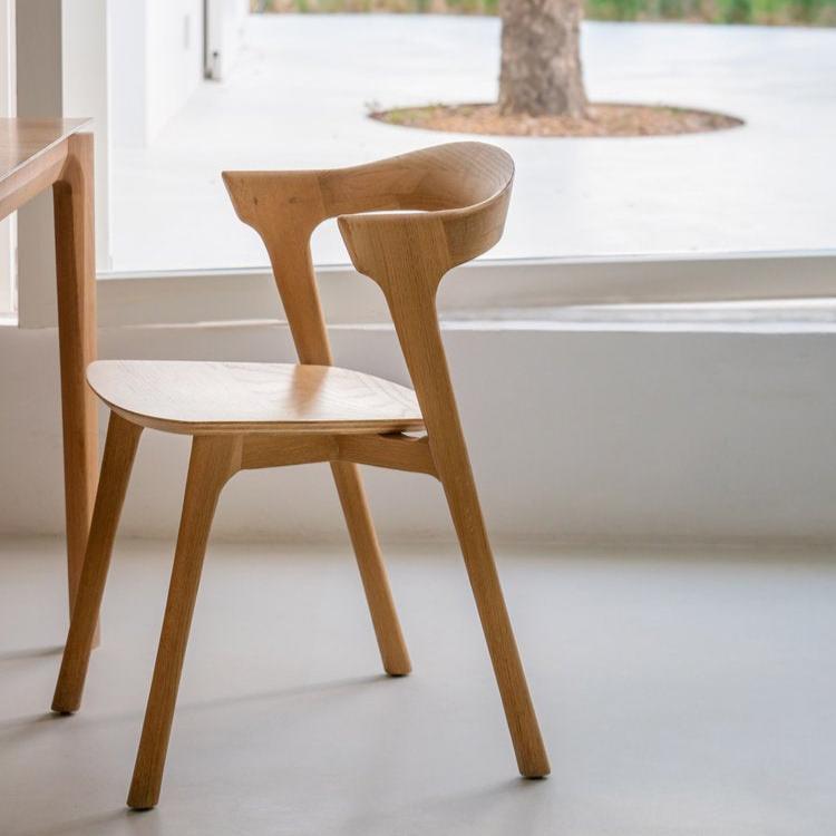 Oslo - Blok Dining Chair - Oak