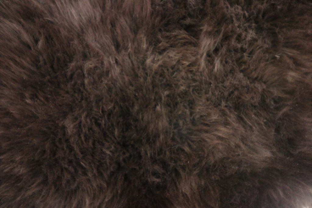 Ella - Longhaired Sheepskin - Chocolate