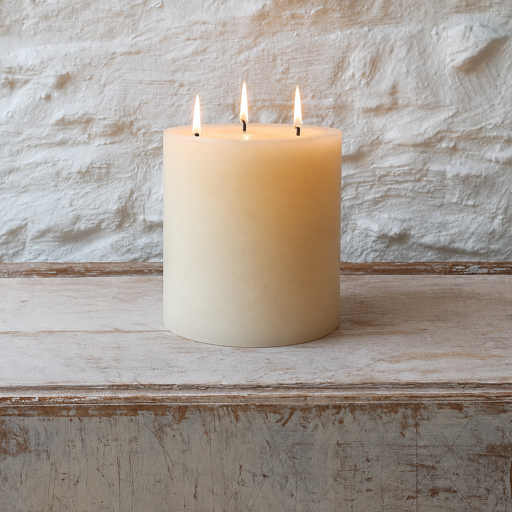 Triple Wick Candle - Natural