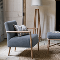 The Classic Scandi - Armchair - New England Blue