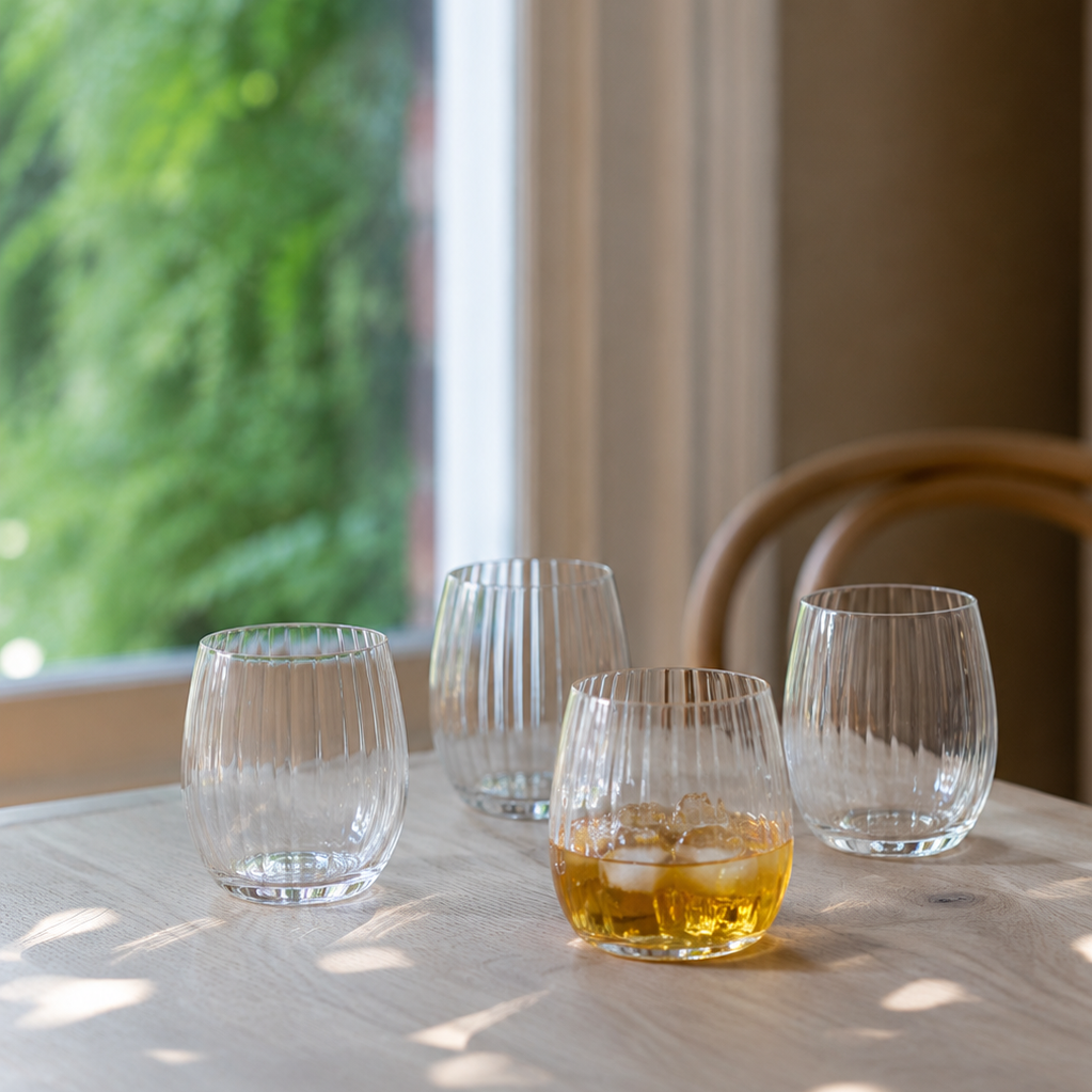 Fika - Ridged Tumbler Set