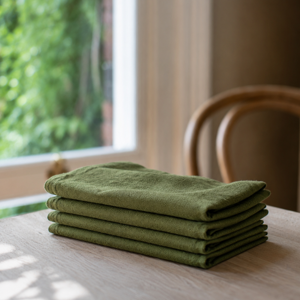 Swedish - Napkins - Jeep Green