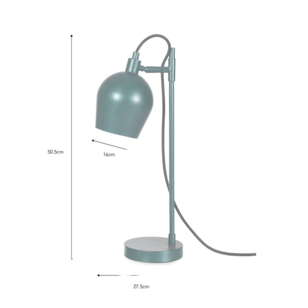 ANGLE TABLE LAMP | SOFT BLUE