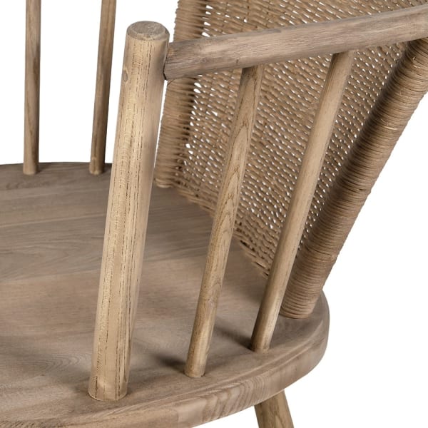 Lanhydrock Elm Chair - Spindle