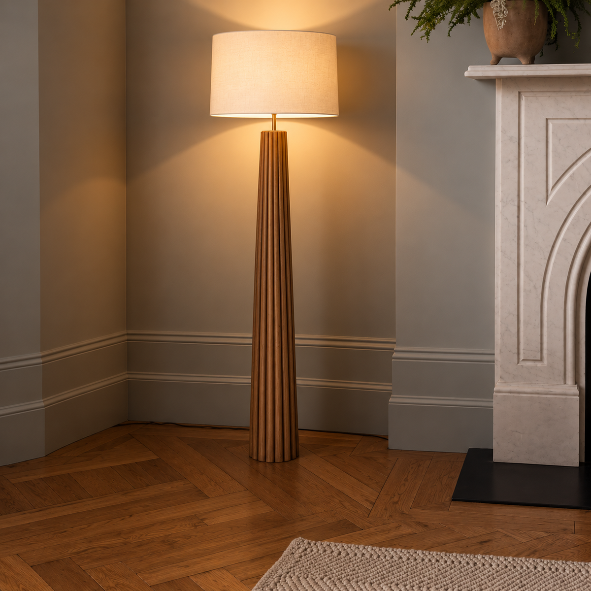 Porthmeor Cinnamon - Floor Lamp