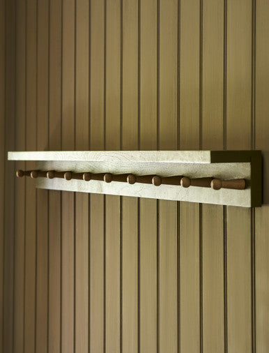 Olive - 10 Peg Shelf