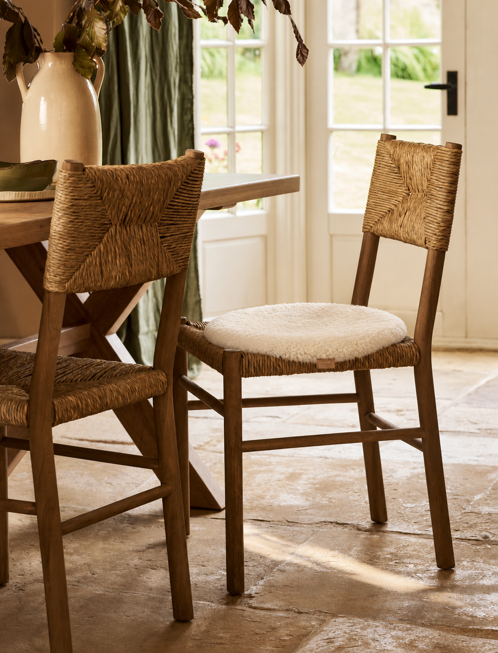 Ida Sheepskin Seat Pad - Natural