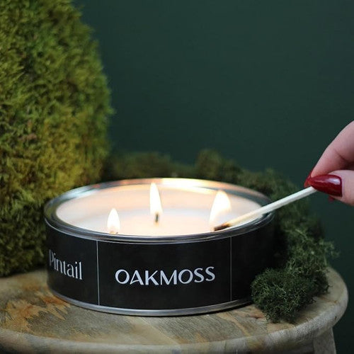 Triple Wick Candle - Oakmoss