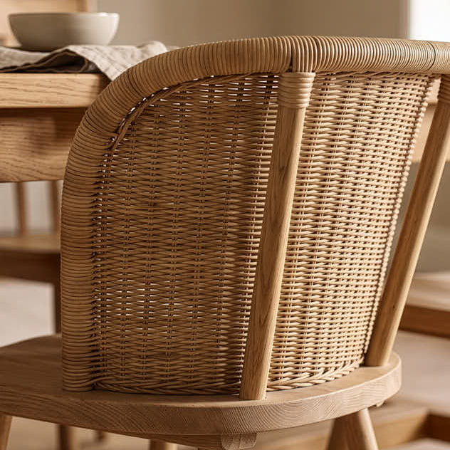 Lanhydrock Elm Chair - Woven Bundle of 6