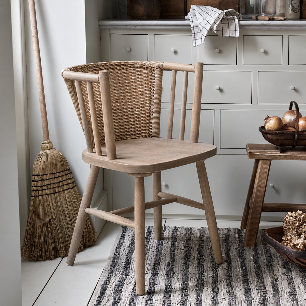 Lanhydrock Elm Chair - Spindle Bundle of 6
