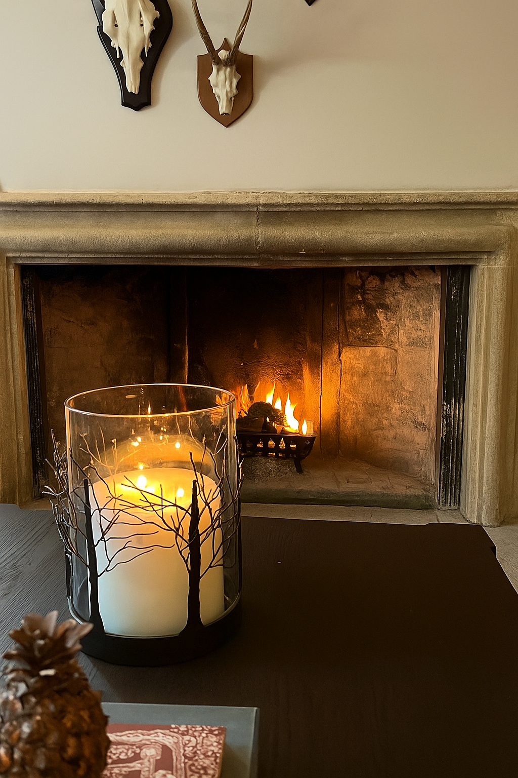 Triple Wick Candle - Natural