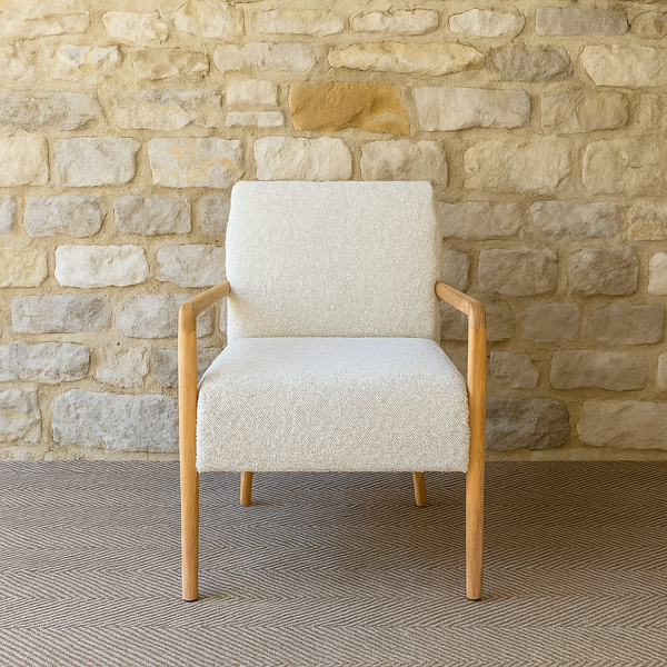 THE CLASSIC SCANDI | ARMCHAIR | BOUCLE