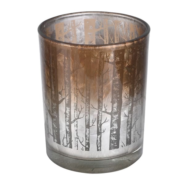 Silver Birch - Candle Holder - Small