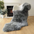 Ella - Longhaired Double Sheepskin - Light Grey
