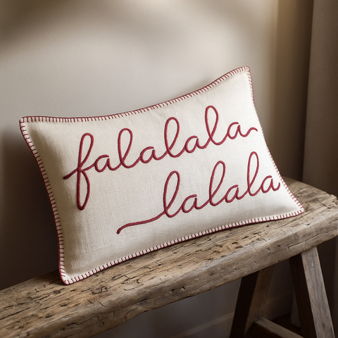 FALALALALA | FESTIVE CUSHION