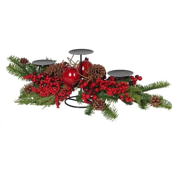 CLASSIC CHRISTMAS | BERRY CENTREPIECE
