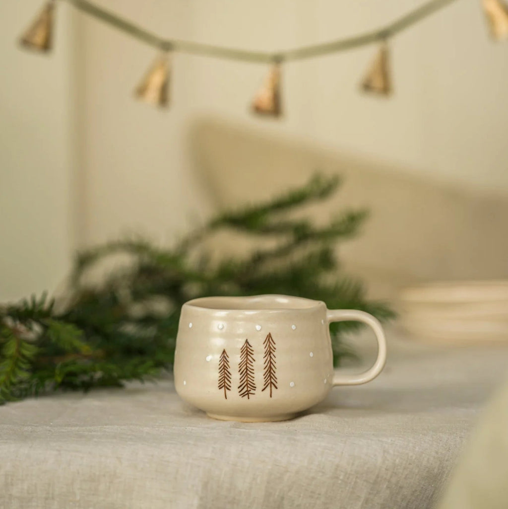 Hand Painted Mug - Nordic Spruce